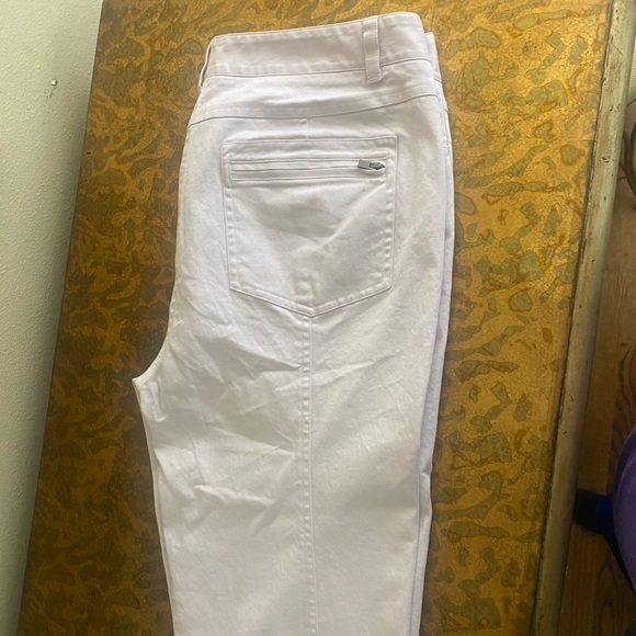 DKNY pale pink straight leg jeans size 14 - Picture 2 of 8